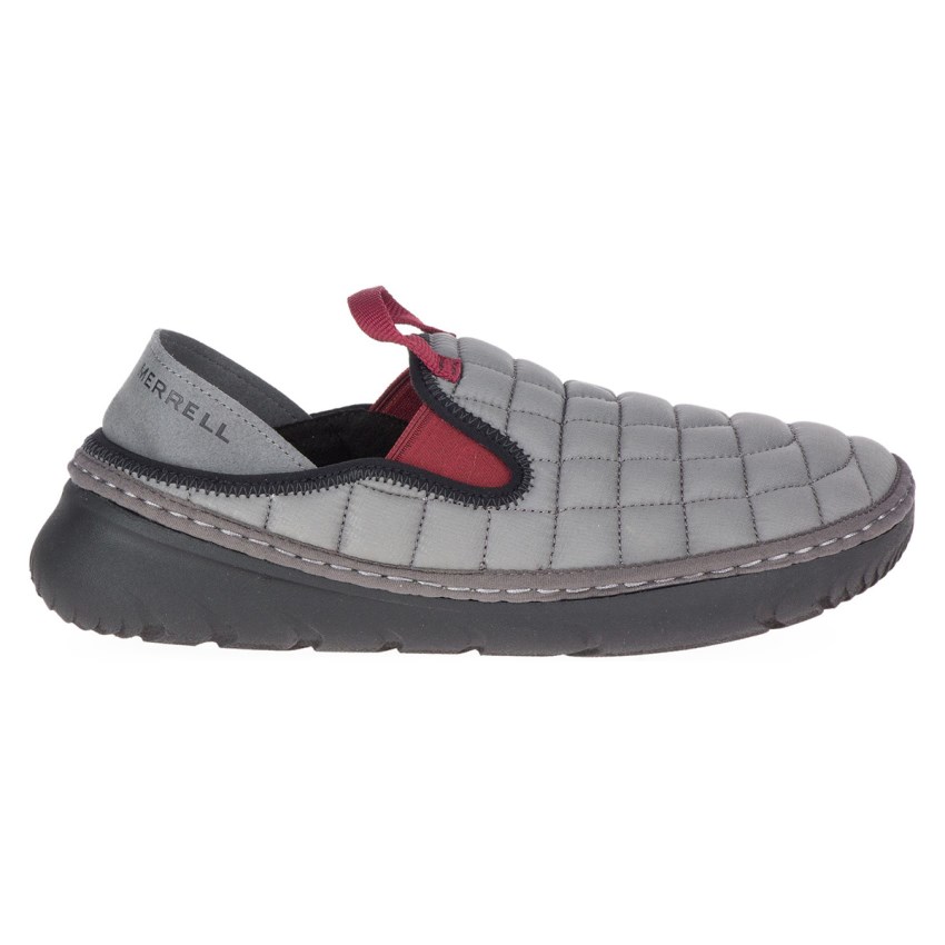 Chaussure Casual Merrell Hut Moc Grise Femme | Q.X.FBZF